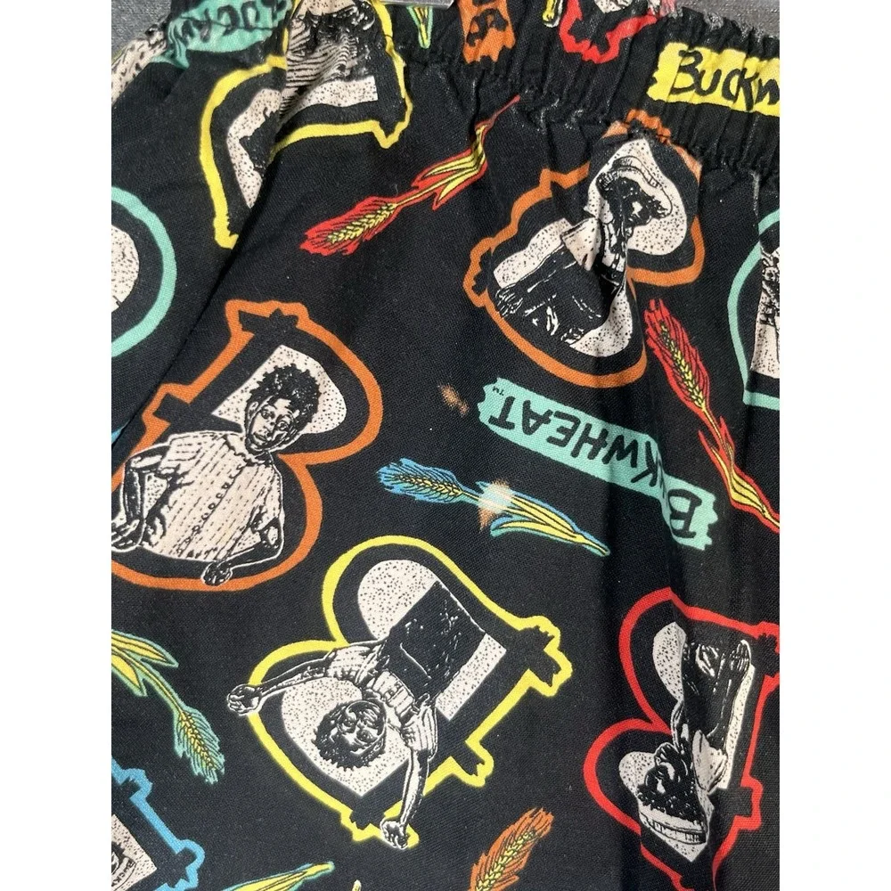 Vintage Buckwheat Marlin Tease Boxer Sleep Shorts Size XL USA Made Little Rascal